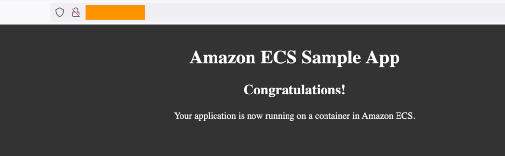 Amazon ECS Sample Application