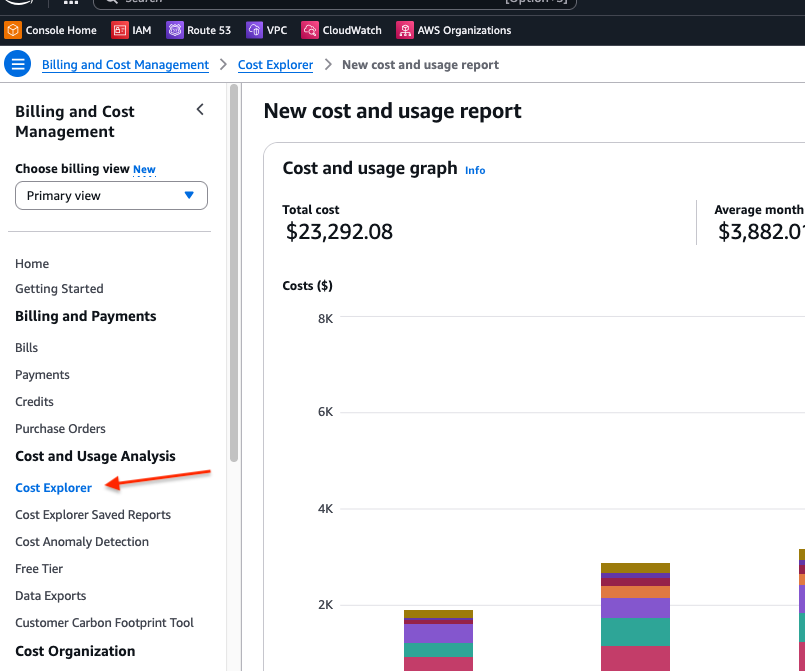 Cost Explorer