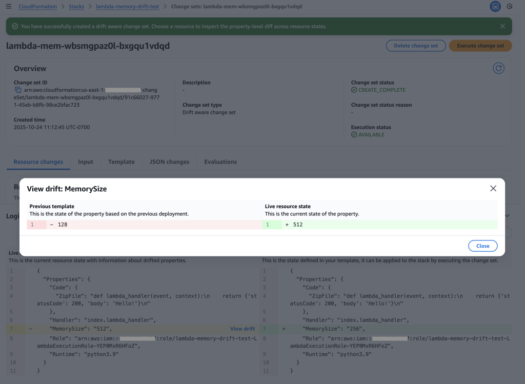 Figure 6: view drift