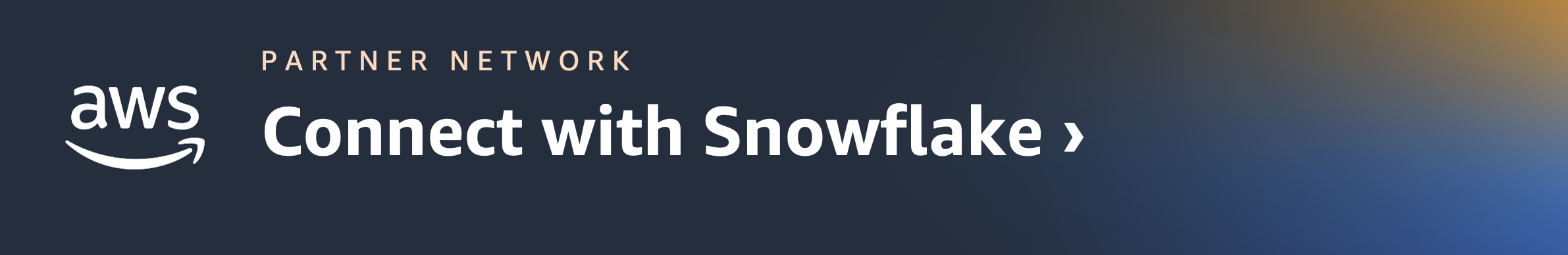 Connect with Snowflake