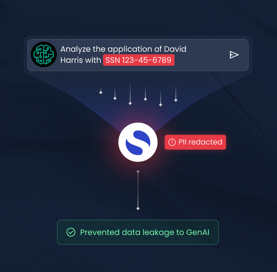 Figure 1 – PII Detection and Redaction