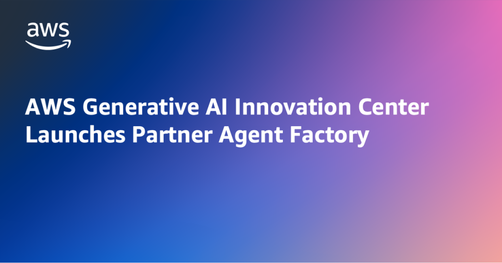 GenAIIC Partner Agent Factory