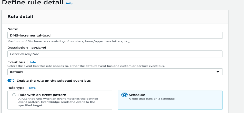 Eventbridge scheduler