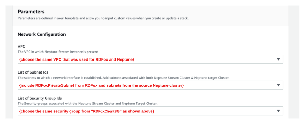 Neptune VPC configuration