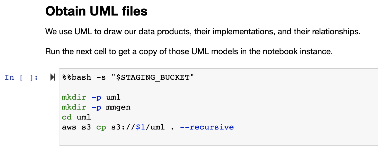 Obtain UML files