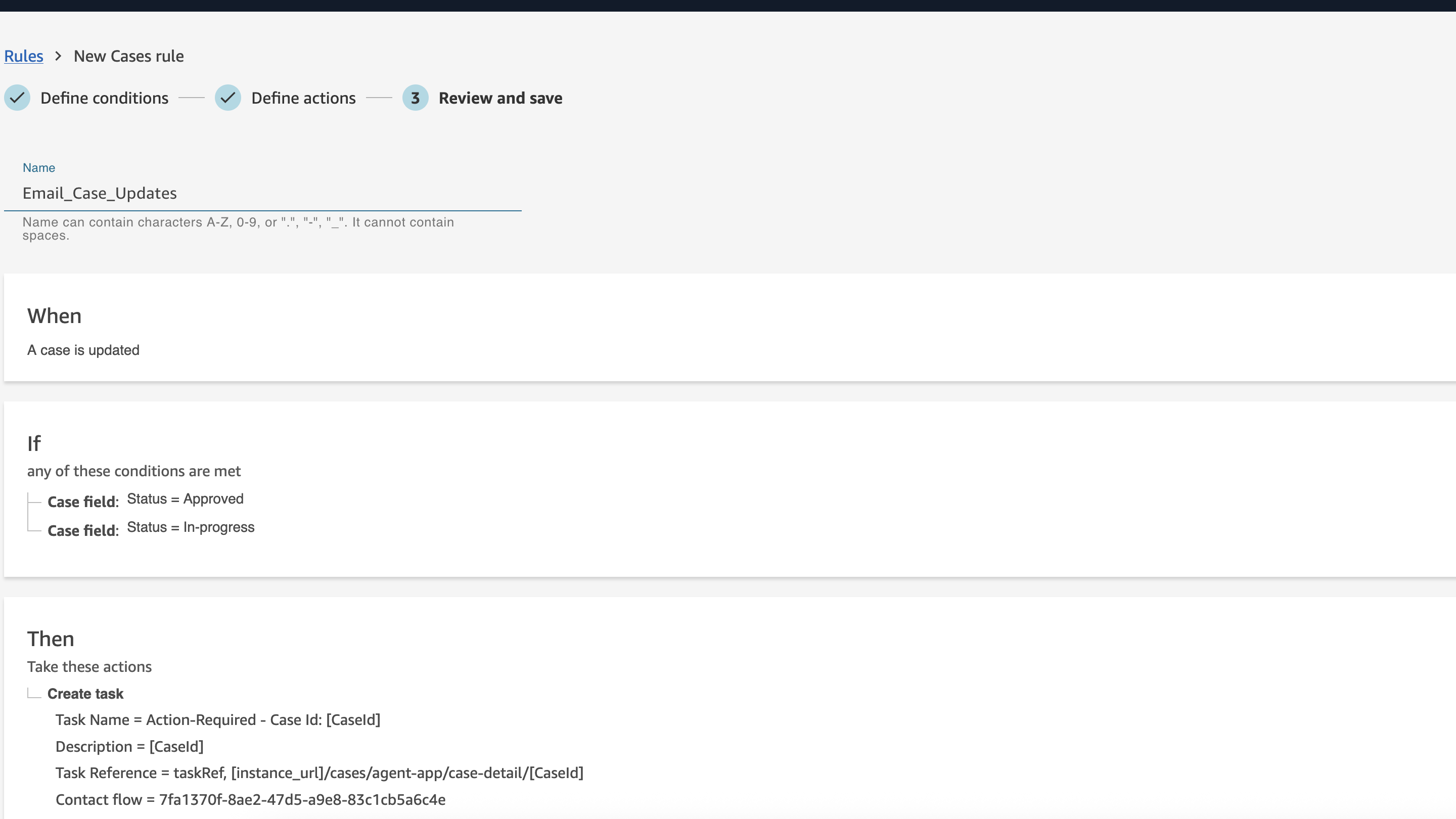 Case Approval Workflow