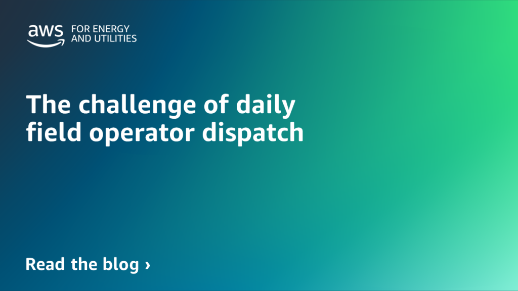 The challenge of daily field operator dispatch