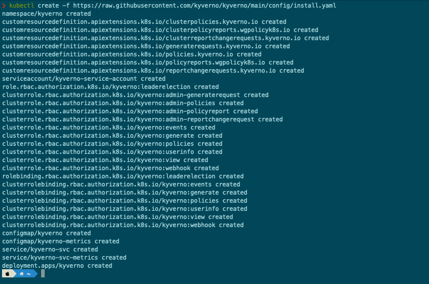 kubectl command