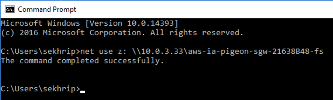 command prompt