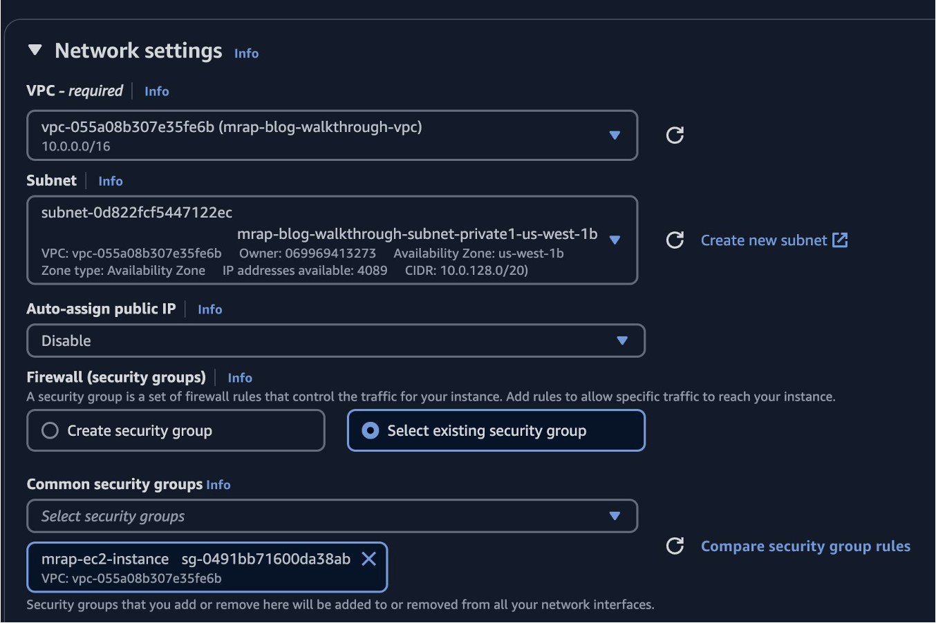Launch EC2 Instance in Private Subnet to Test
