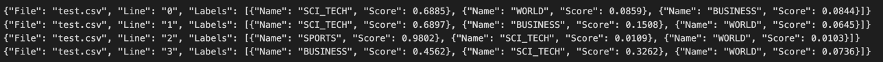 download the output file 
